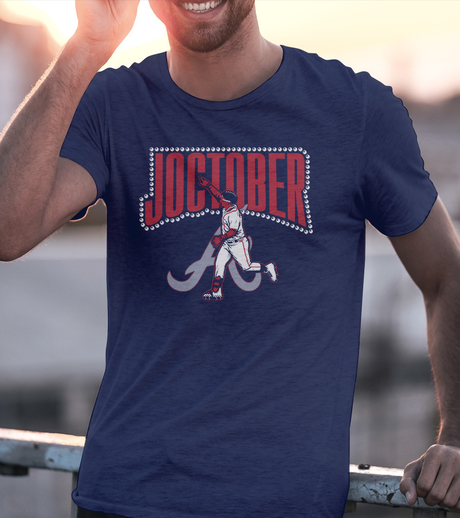 Joc Pederson Joctober Braves Baseball Celebration T-Shirt