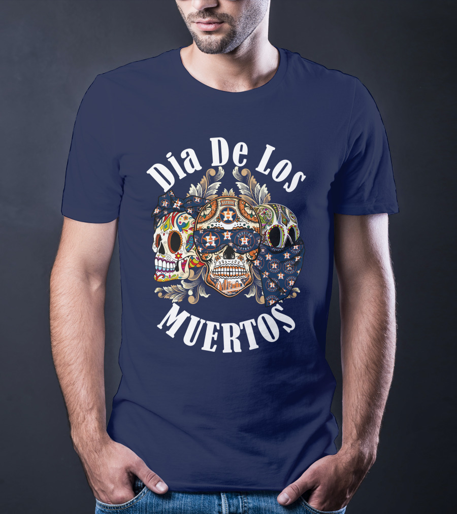 Dia De Los Muertos Houston Astros T-Shirt