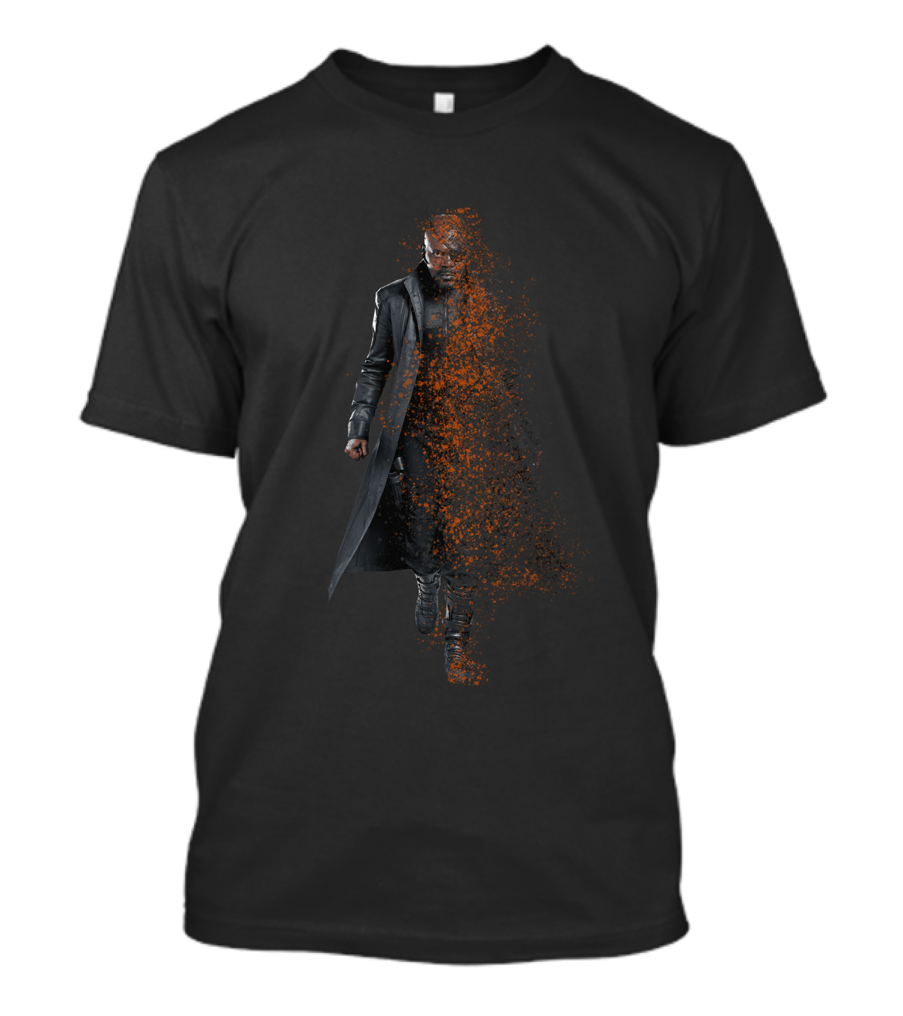 Marvel Nick Fury Infinity Dust Effect T-Shirt