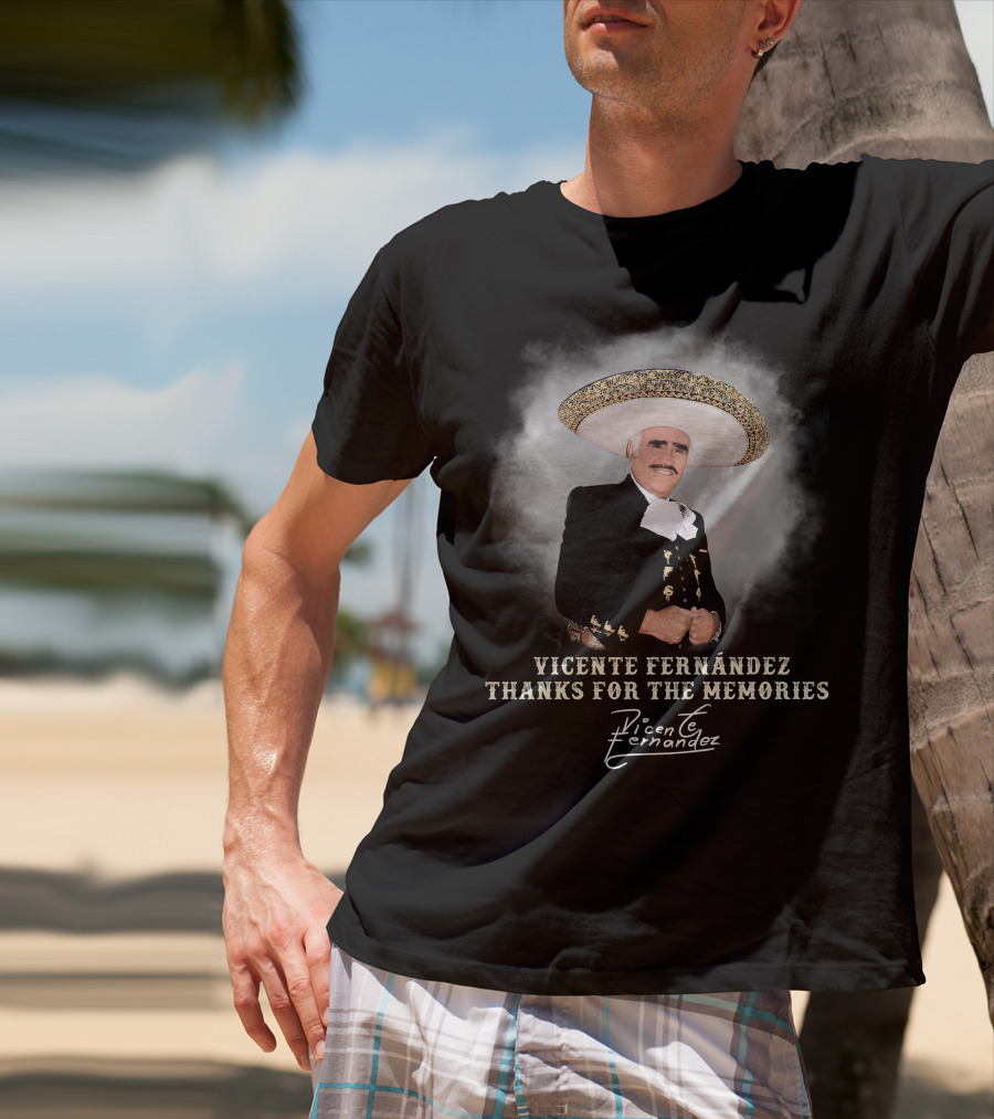 Vicente Fernández Thanks For The Memories T-Shirt