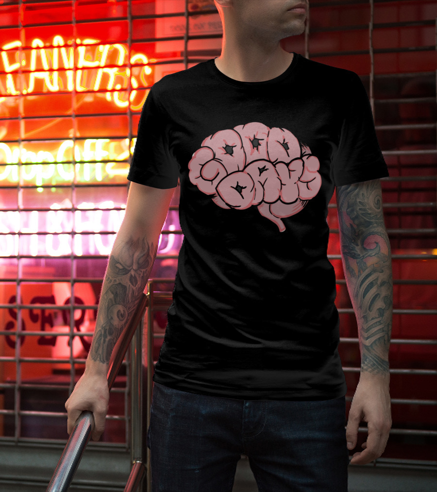 SZA Good Days Brain Illustration Merchandise T-Shirt