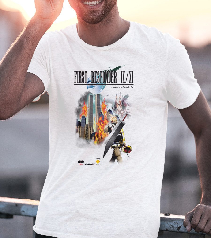 First Responder IX XI Real Heroes 9/11 T-Shirt