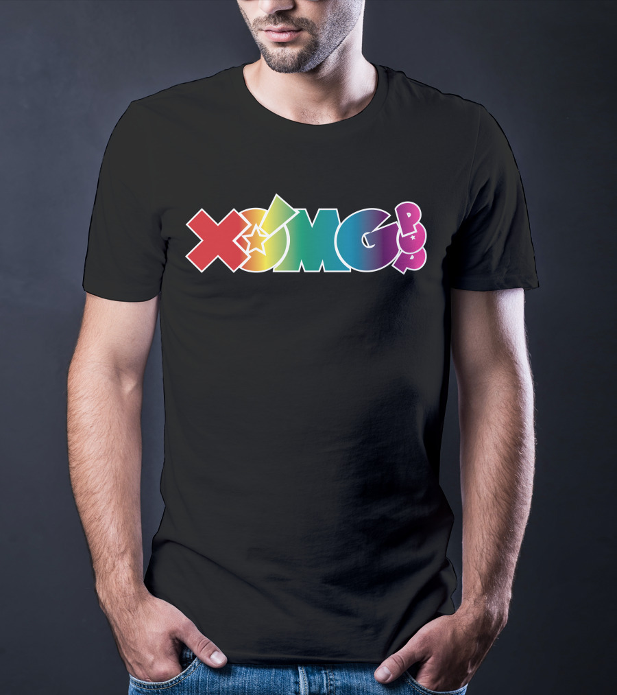 XOMG Pop Rainbow Starburst T-Shirt