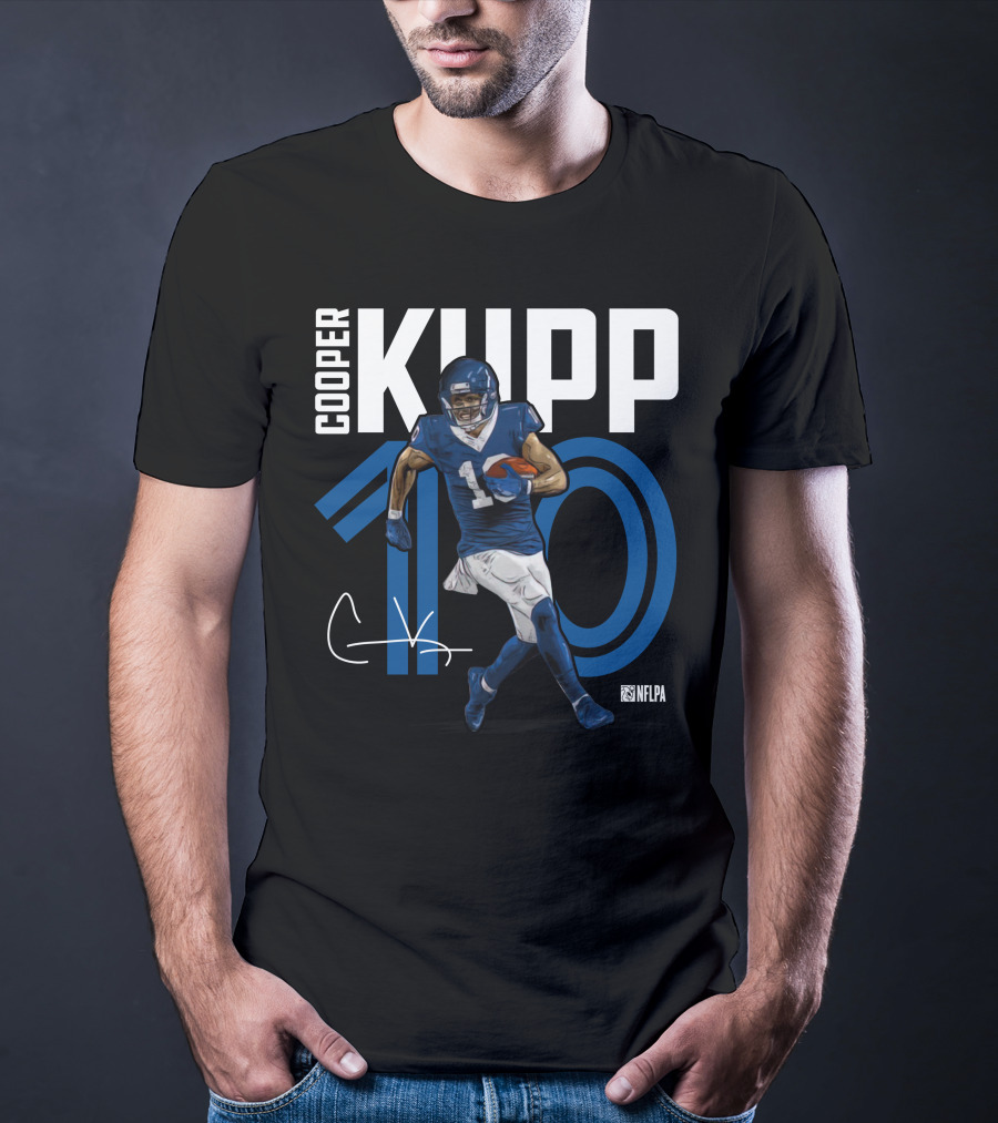 COOPER KUPP 10 NFLPA Football Player T-Shirt