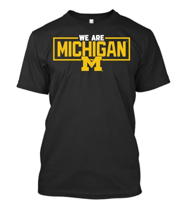 WE ARE MICHIGAN Block M T-Shirt