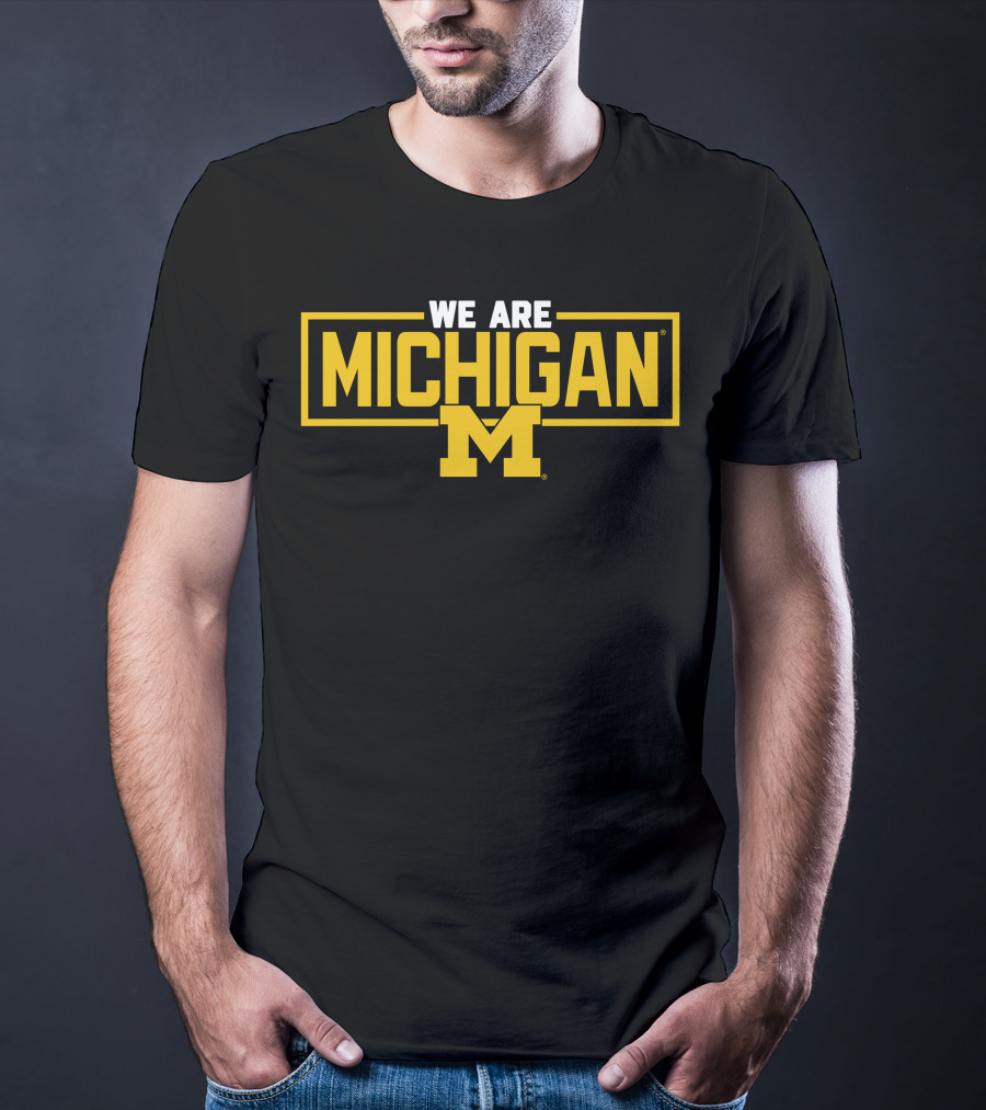 WE ARE MICHIGAN Block M T-Shirt