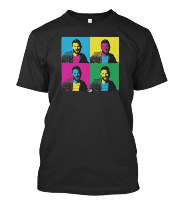 Queer Eye Merch Pop Art Style Four Panel T-Shirt