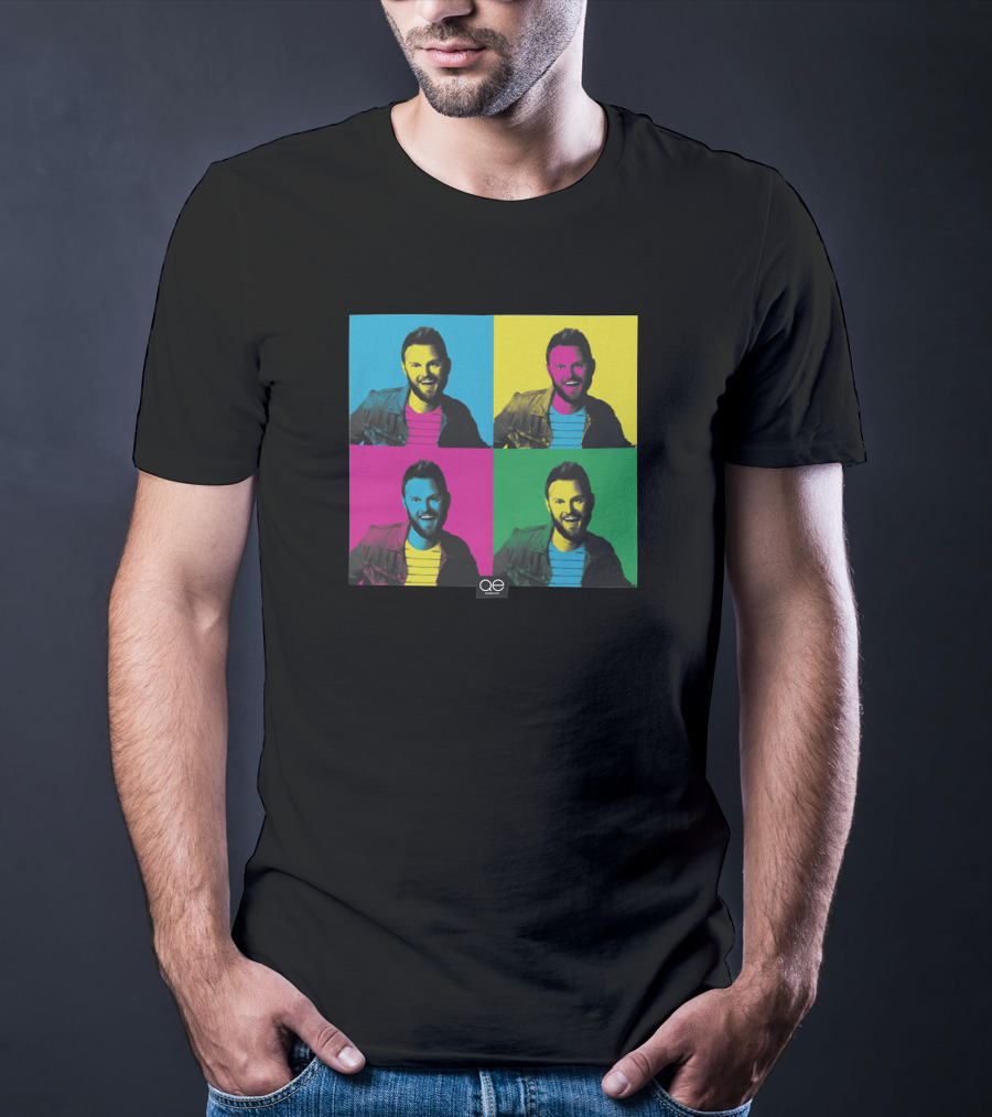 Queer Eye Merch Pop Art Style Four Panel T-Shirt