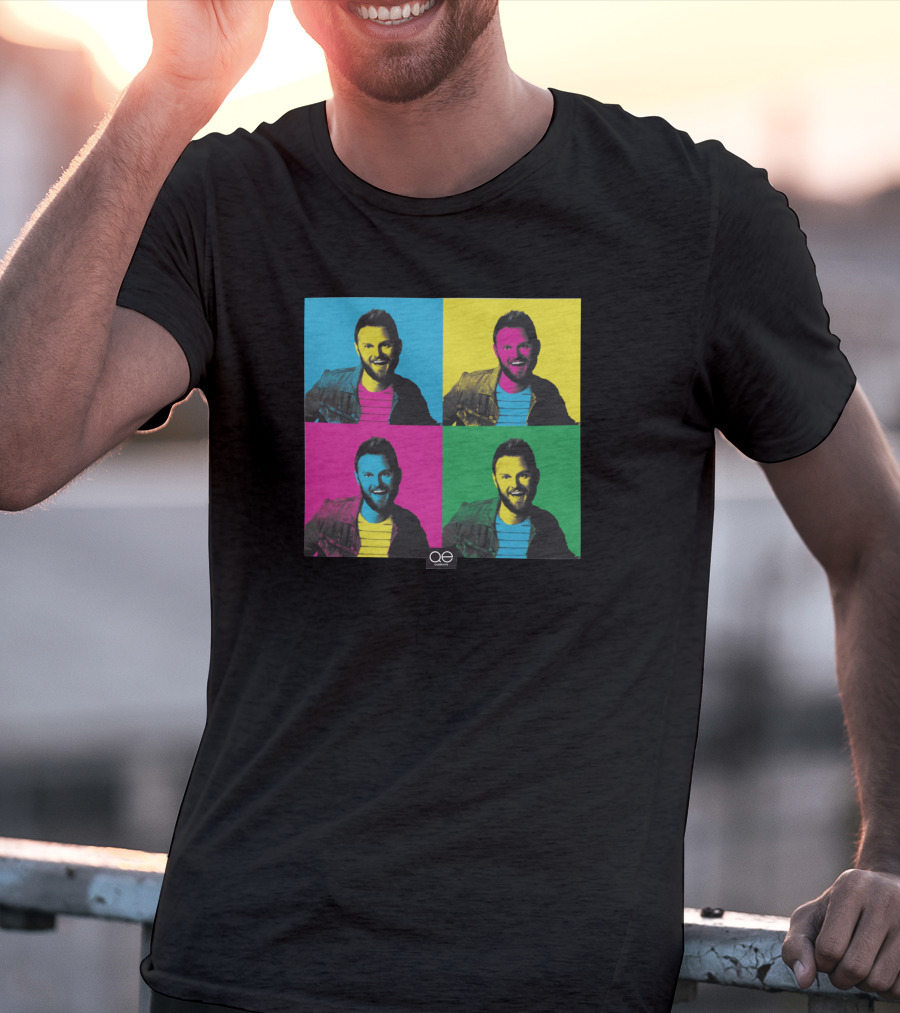 Queer Eye Merch Pop Art Style Four Panel T-Shirt