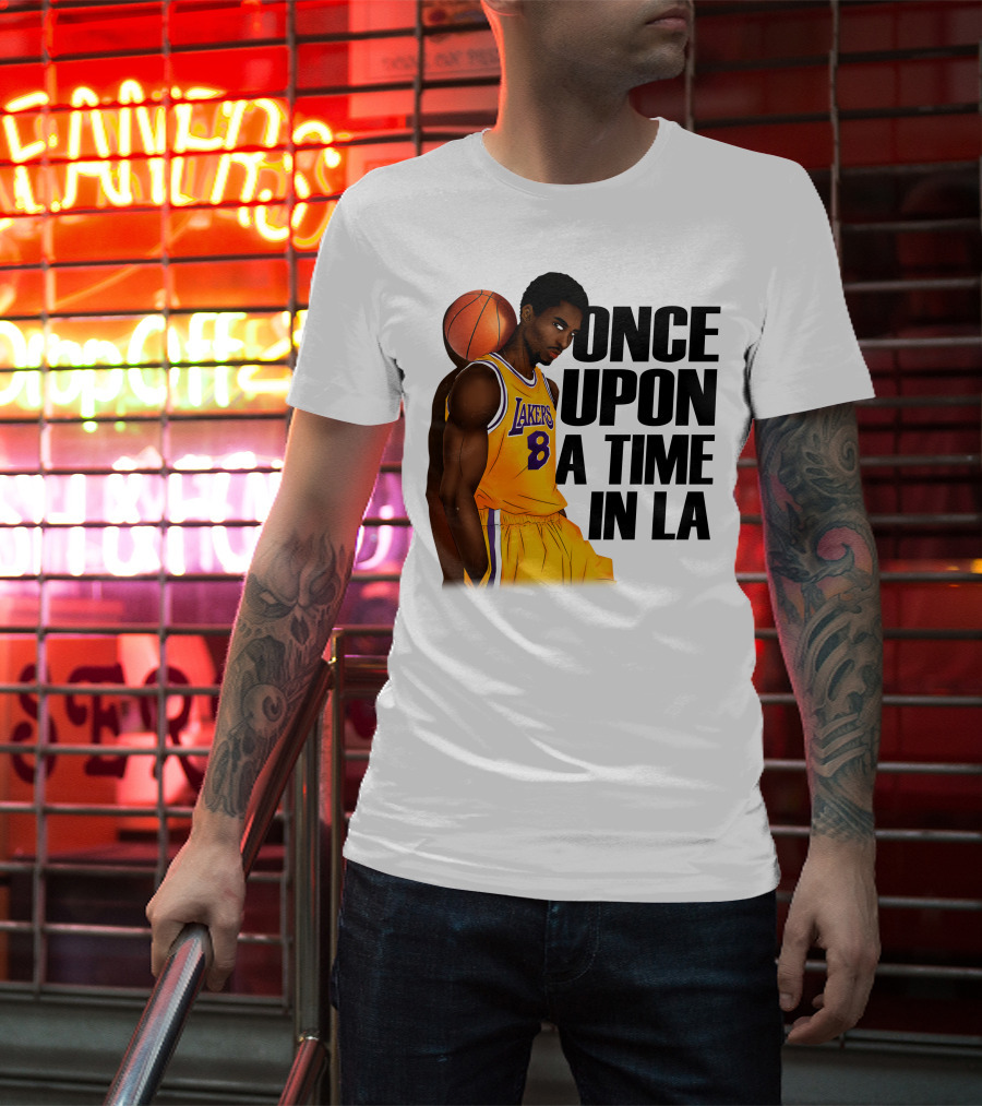 Once Upon A Time In LA Lakers 8 T-Shirt