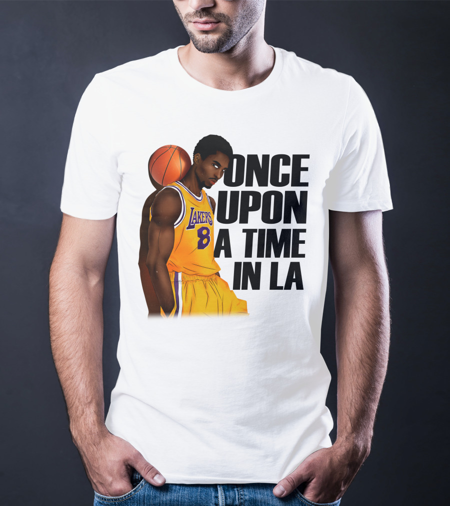 Once Upon A Time In LA Lakers 8 T-Shirt