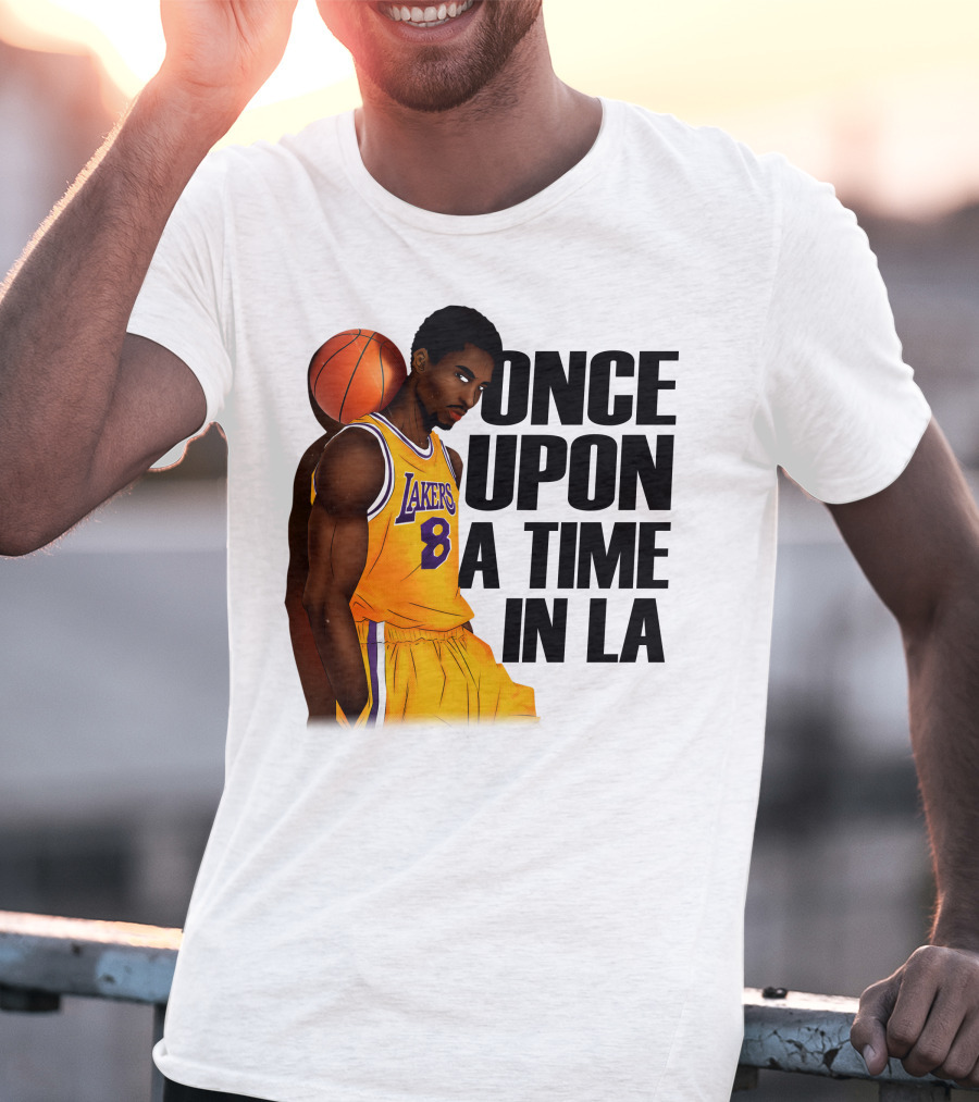 Once Upon A Time In LA Lakers 8 T-Shirt