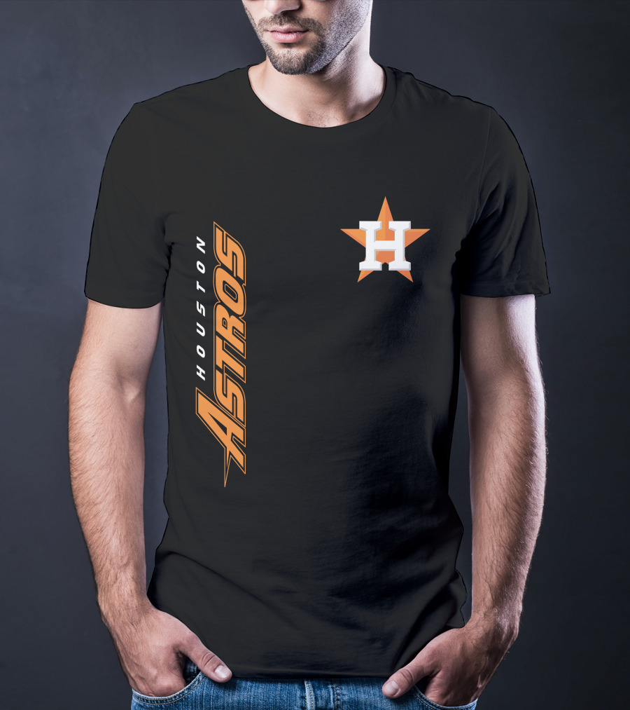 Houston Astros Mlb Team Logo H Star T-Shirt