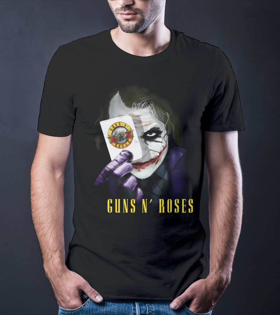 Guns N' Roses Joker Playing Card T-Shirt