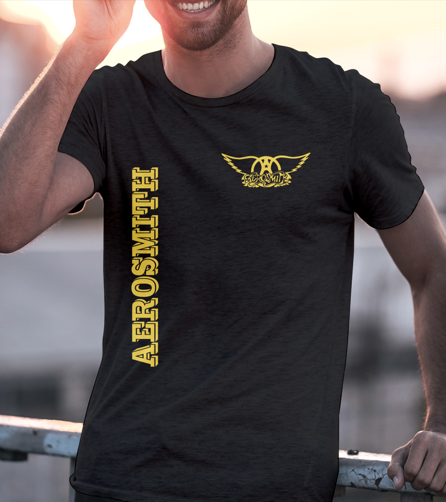 Aerosmith Winged Logo Bold T-Shirt