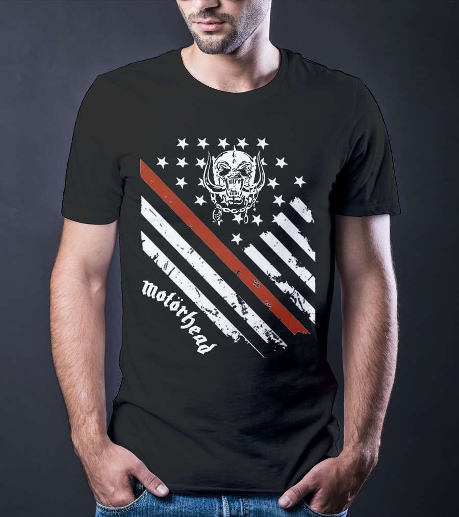 Motorhead Warpig Stars And Stripes T-Shirt
