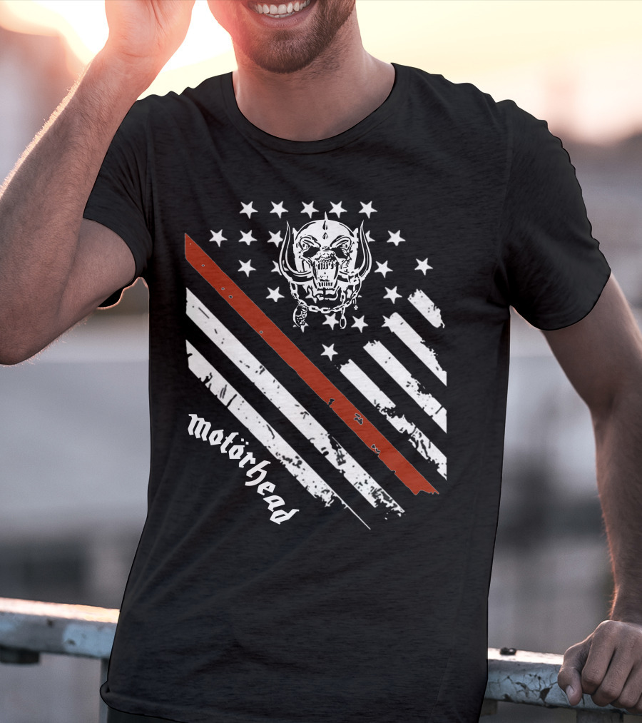 Motorhead Warpig Stars And Stripes T-Shirt