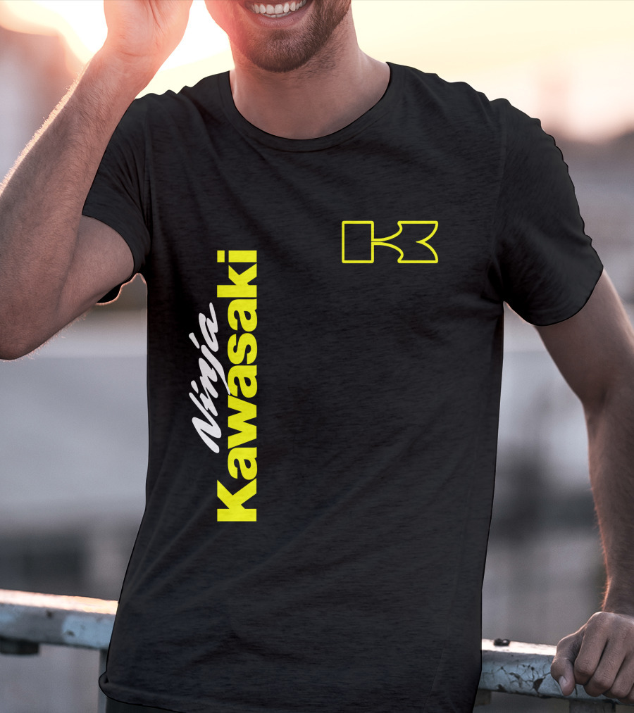 Kawasaki Ninja 02 Racing Style T-Shirt