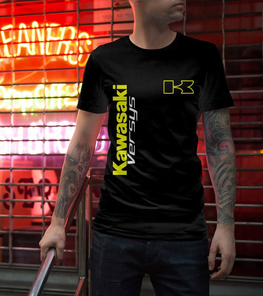 Kawasaki Versys 1 Yellow K T-Shirt