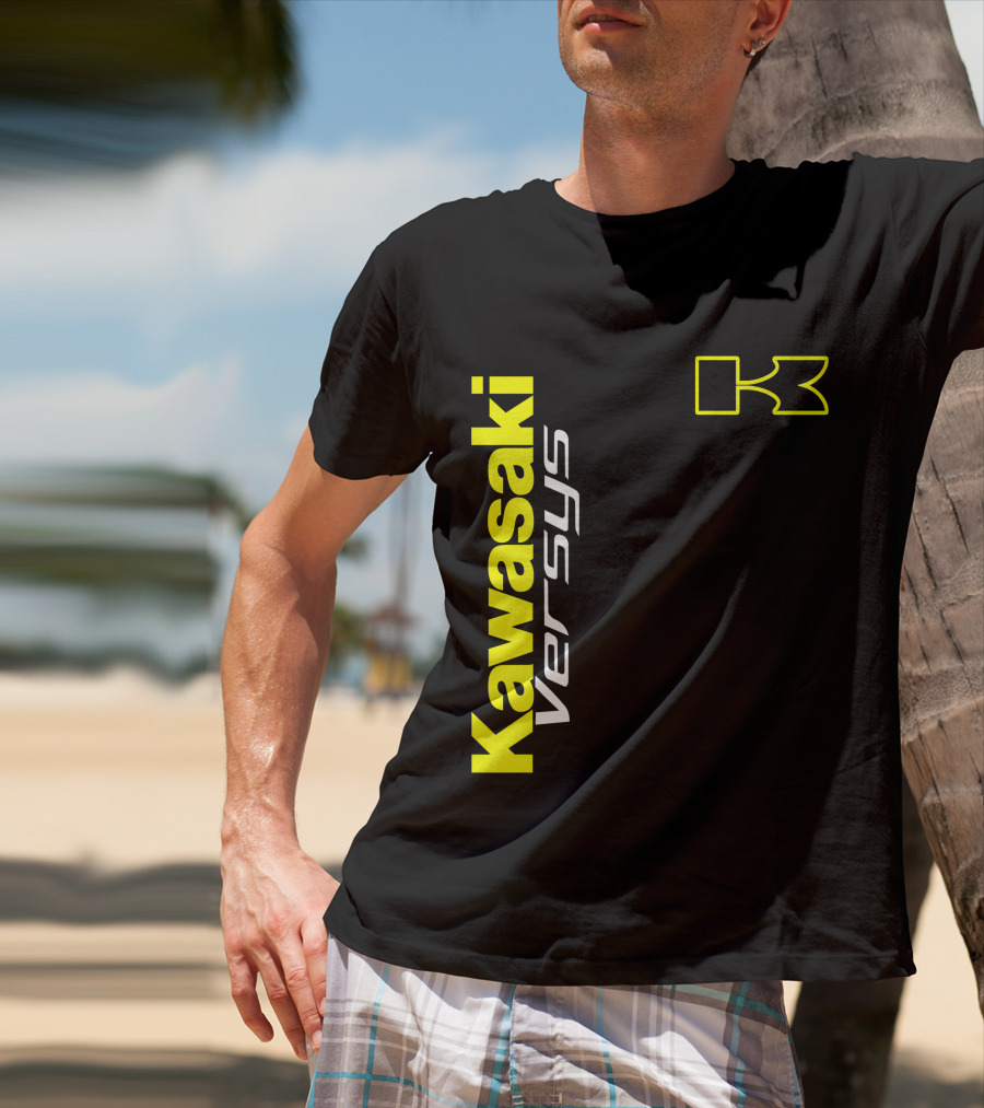 Kawasaki Versys 1 Yellow K T-Shirt