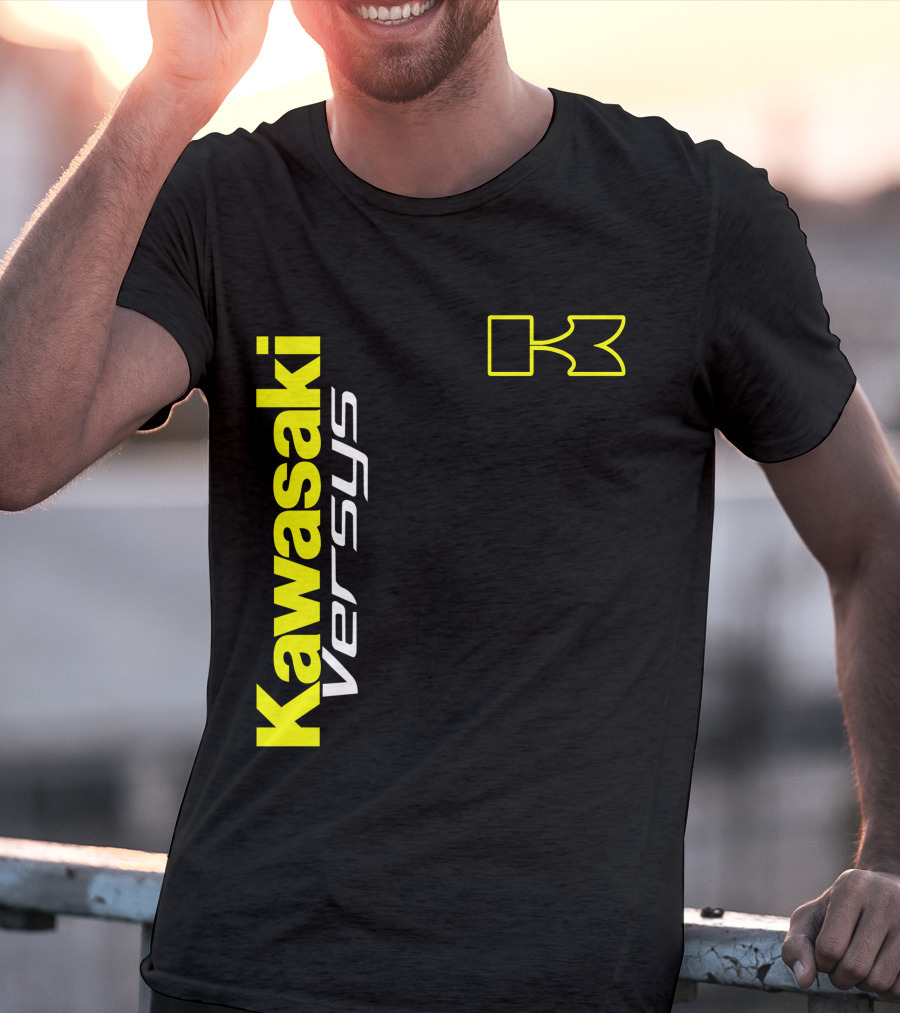 Kawasaki Versys 1 Yellow K T-Shirt