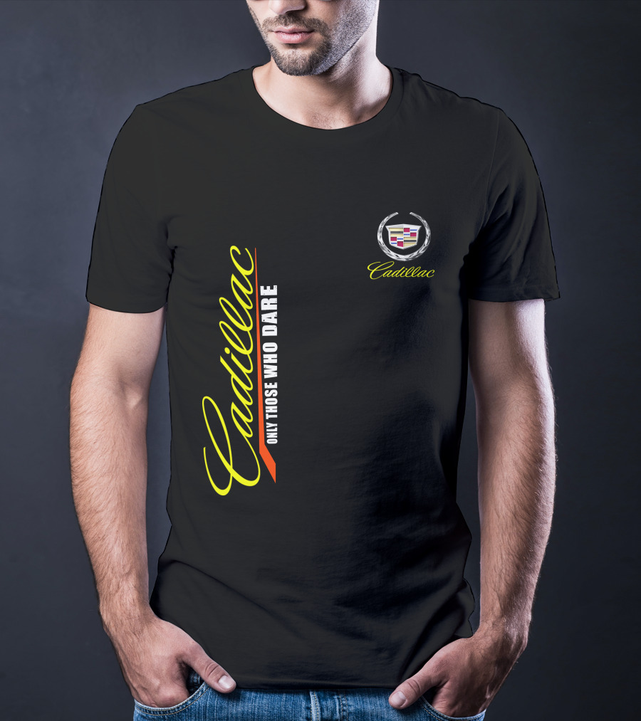 Cadillac Only Those Who Dare Logo T-Shirt