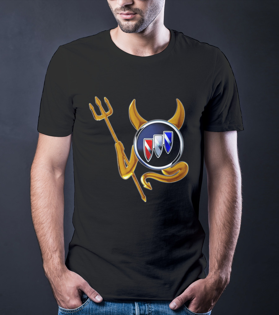 Buick Devil Horns Emblem Trident T-Shirt