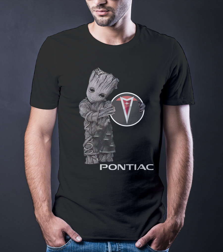 Pontiac Logo Groot Character Fusion T-Shirt