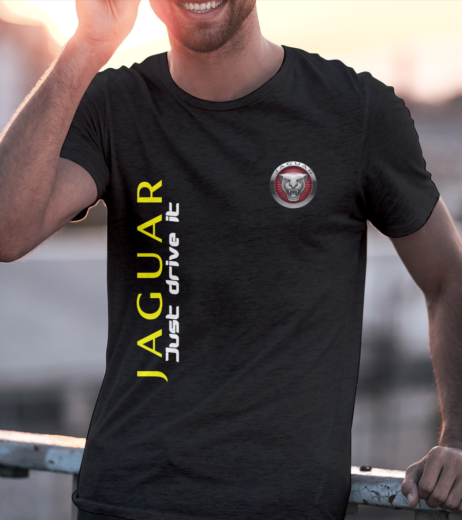 Jaguar Just Drive It Badge T-Shirt