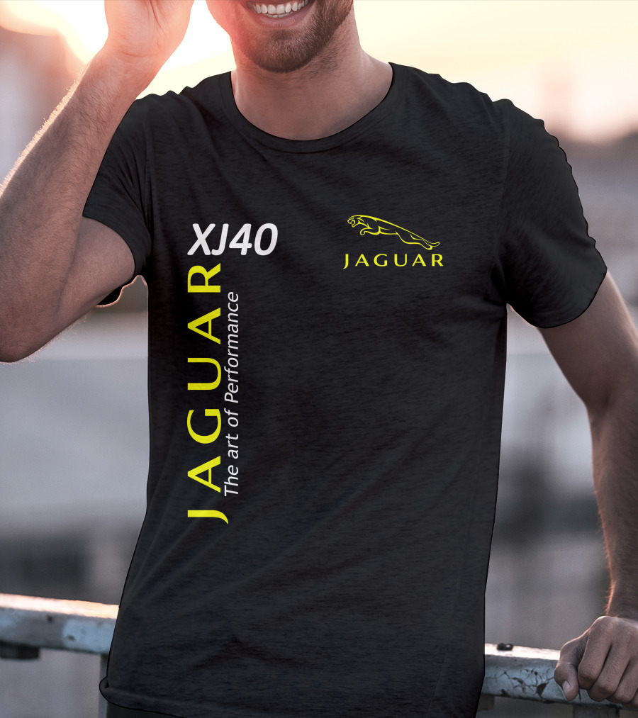 XJ40 Jaguar The Art Of Performance T-Shirt