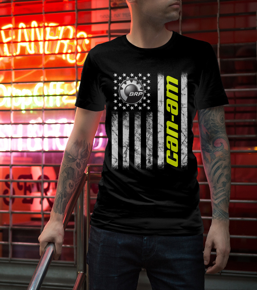 BRP Can-Am Flag T-Shirt