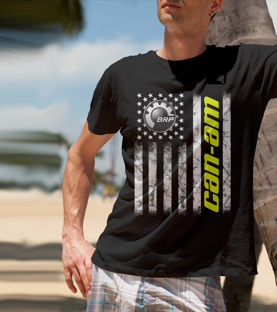 BRP Can-Am Flag T-Shirt