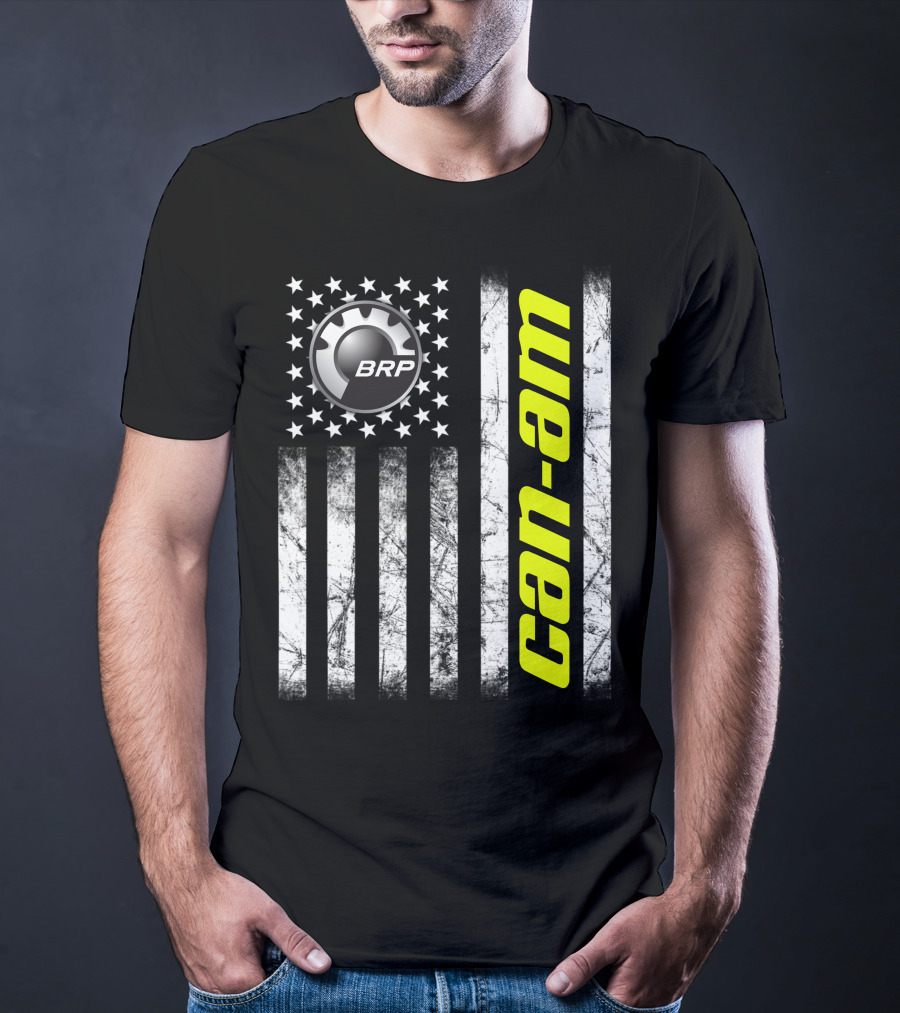 BRP Can-Am Flag T-Shirt