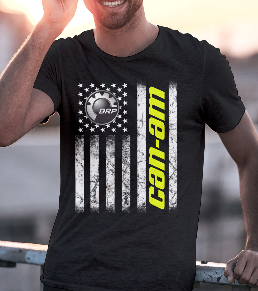 BRP Can-Am Flag T-Shirt
