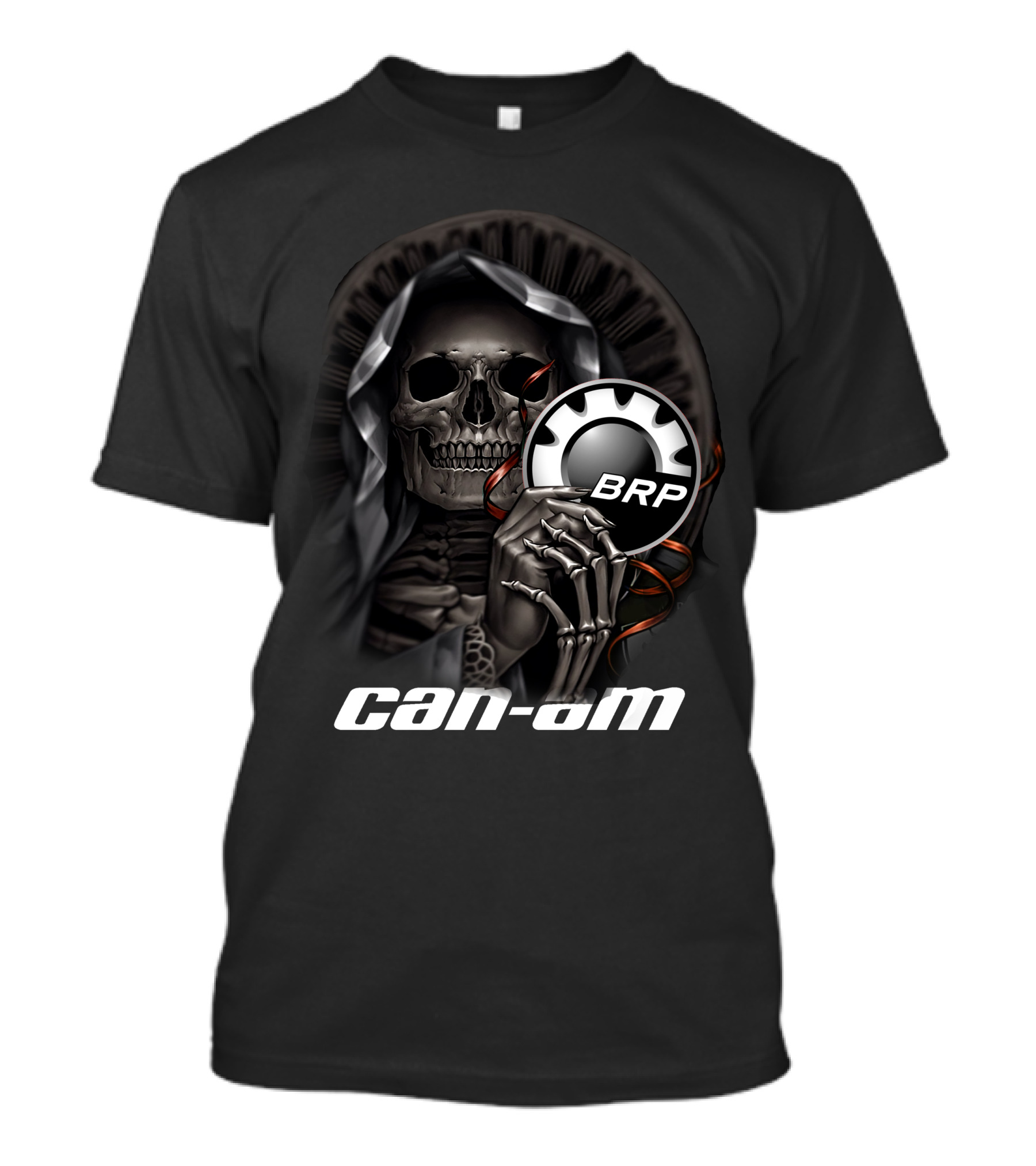 Can Am BRP Skull Grim Reaper T-Shirt