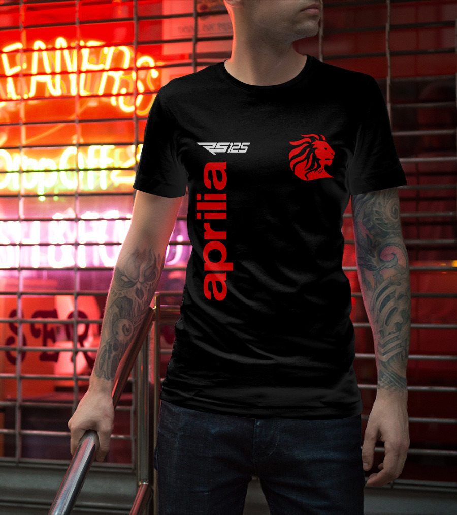 Aprilia Rs125 Red Lion T-Shirt