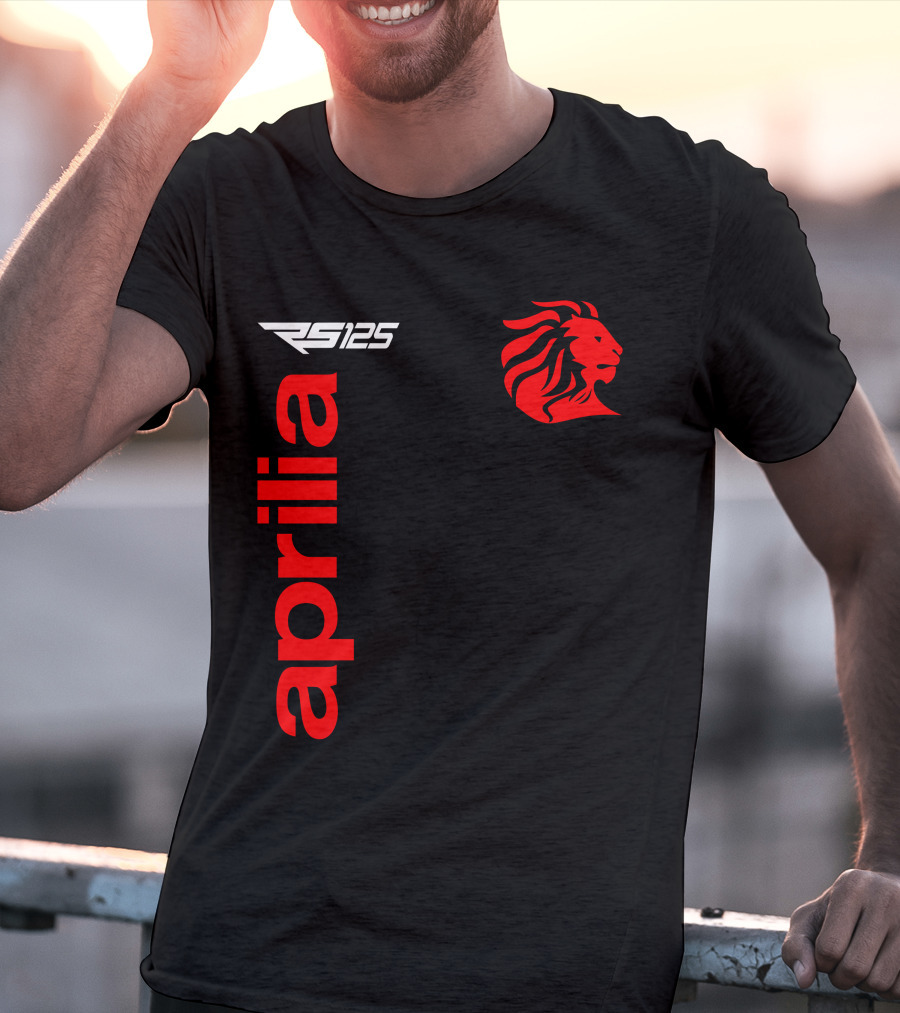 Aprilia Rs125 Red Lion T-Shirt