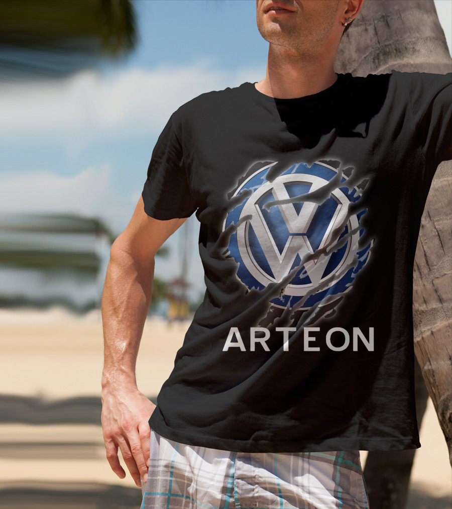 Volkswagen Arteon Logo Claw Torn T-Shirt