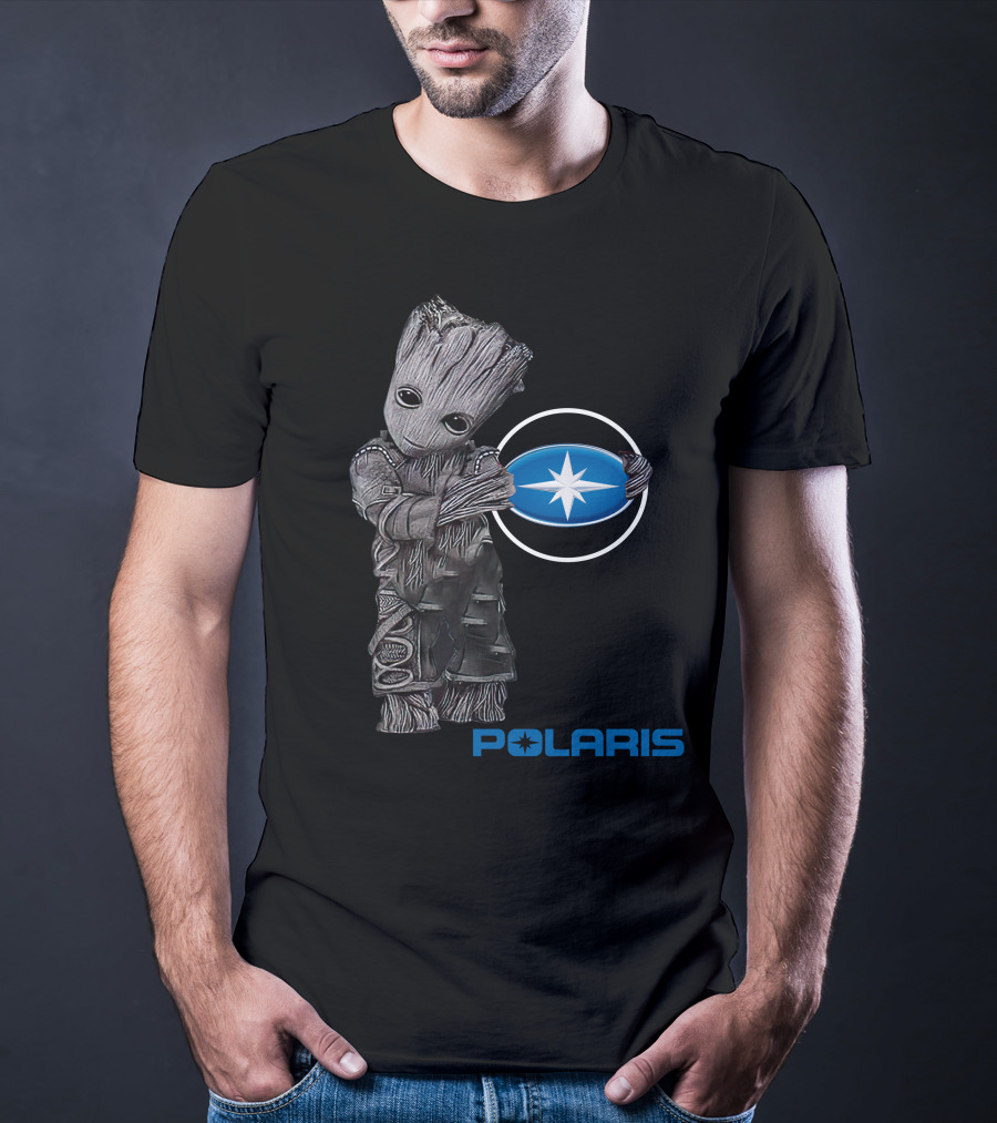 Polaris Cute Character Holding T-Shirt