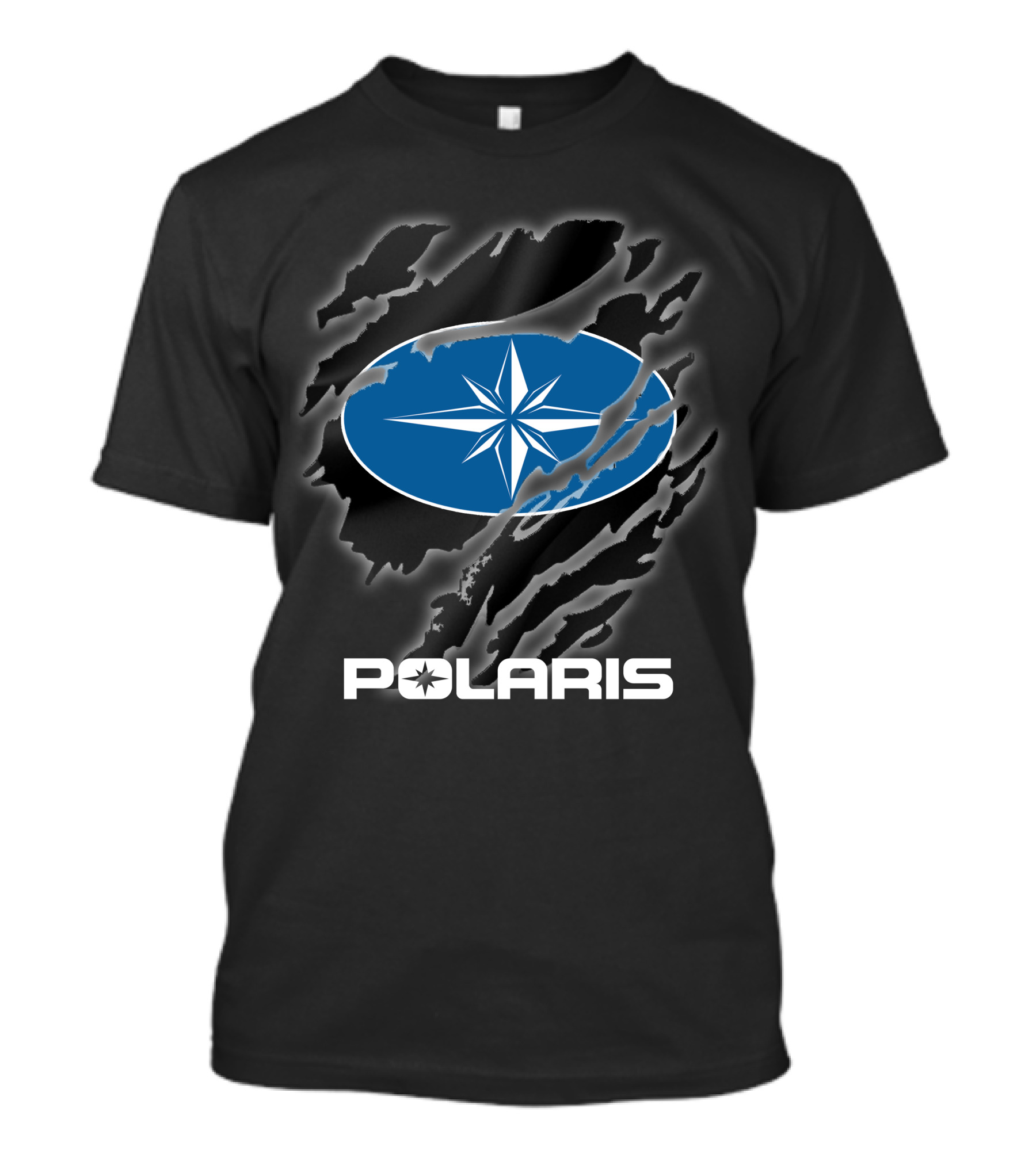 Polaris Blue Starburst Claw Marks T-Shirt