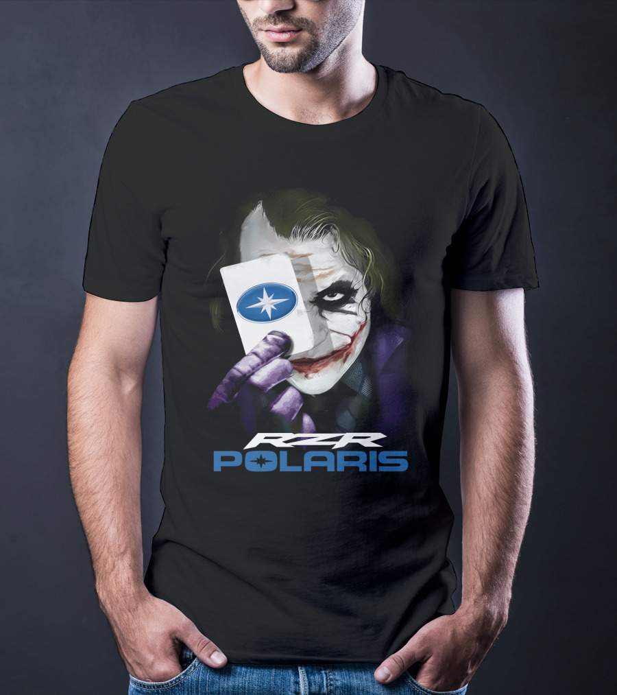 Rzr Joker Polaris Playing Card T-Shirt