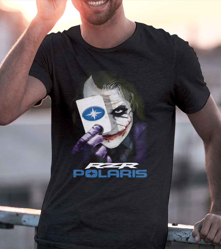 Rzr Joker Polaris Playing Card T-Shirt