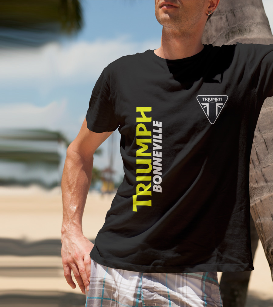 Triumph Bonneville Logo Triumph Triangular T-Shirt