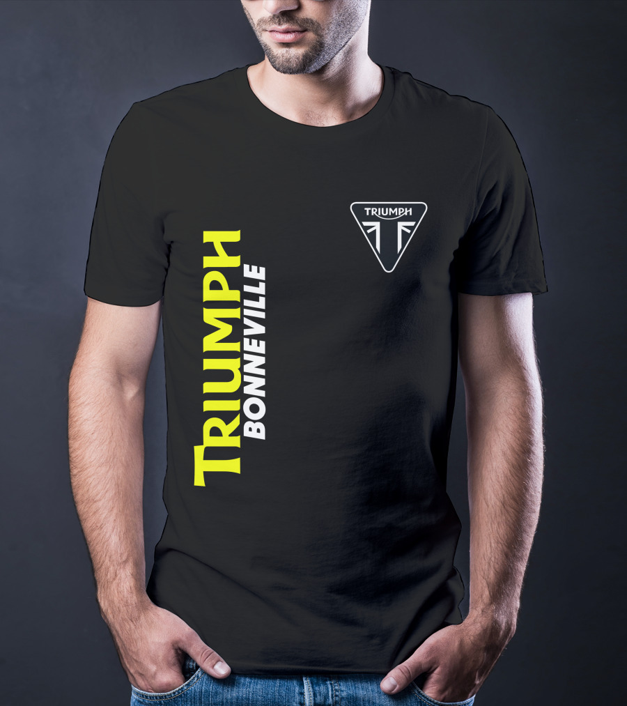 Triumph Bonneville Logo Triumph Triangular T-Shirt