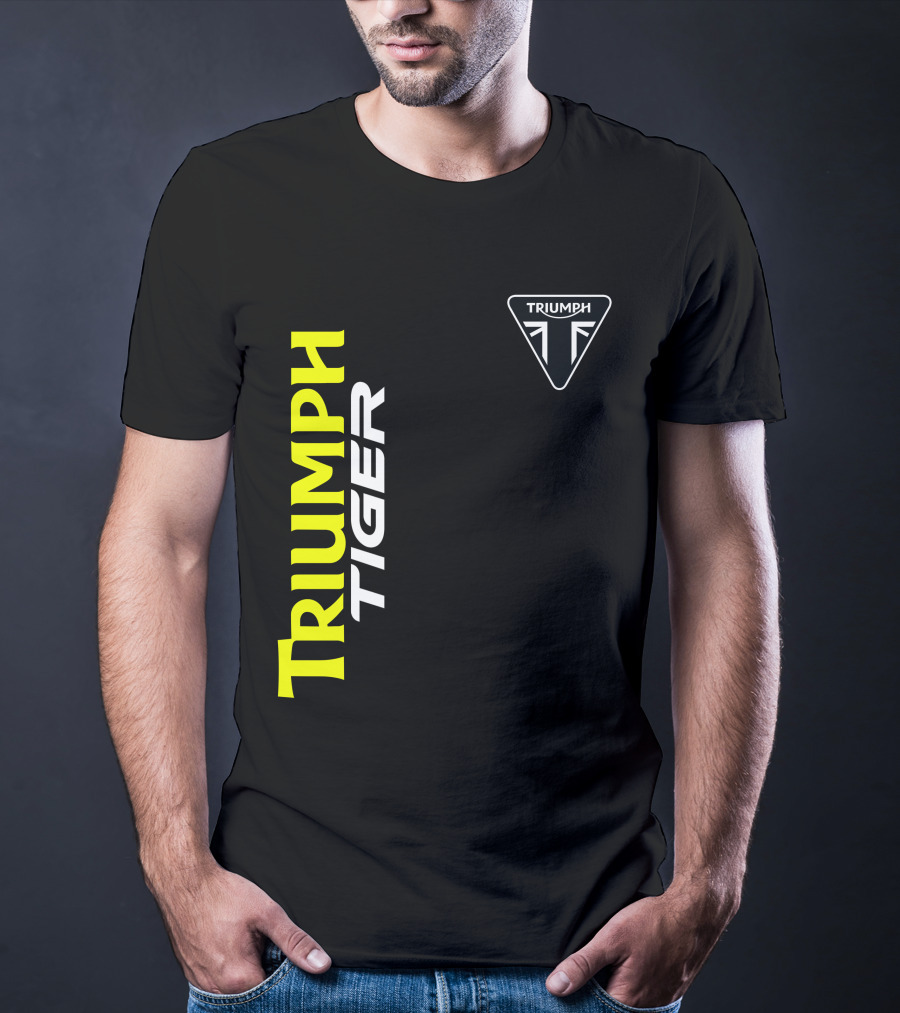 Triumph Tiger British Motorcycle T-Shirt