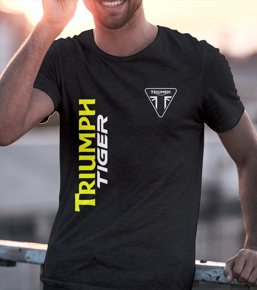 Triumph Tiger British Motorcycle T-Shirt