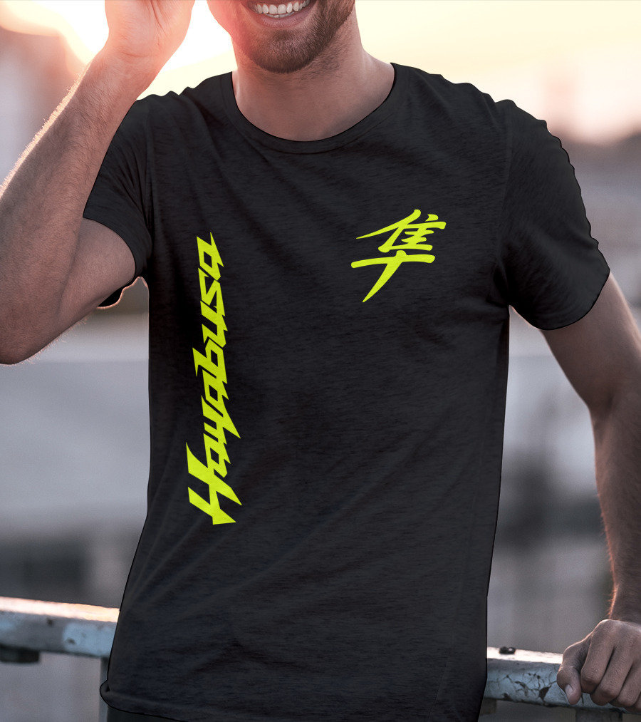 Hayabusa Kanji Vertical Style T-Shirt