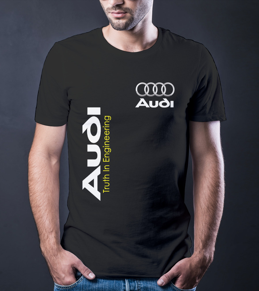 Audi Truth In Engineering Logo Rings T-Shirt