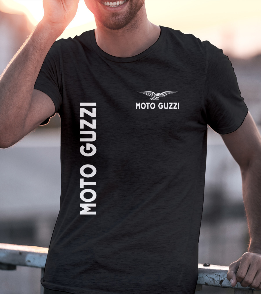 Moto Guzzi Eagle Logo T-Shirt