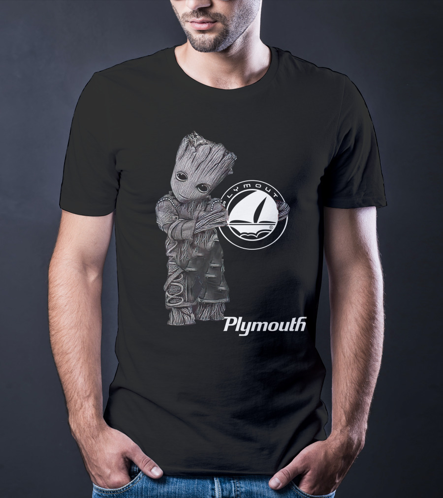 Plymouth Groot With Sailboat T-Shirt
